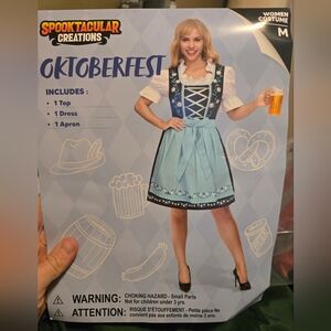 Spooktacular Creations Oktoberfest Costume for Women - Blue